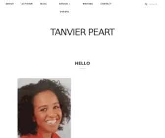 Tanvierpeart.com(Justice) Screenshot