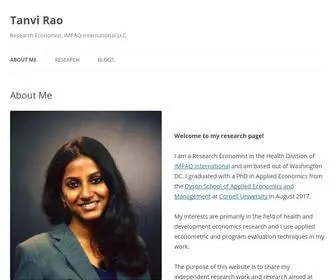 Tanvirao.com(Welcome) Screenshot