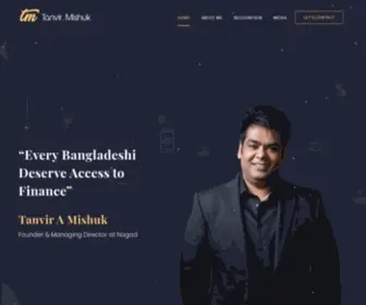 Tanvirmishuk.com(Tanvir A Mishuk) Screenshot