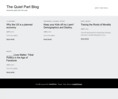 Tanvirmunawar.com(Saying the Quiet Part Out Loud) Screenshot