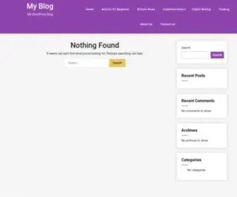 Tanxinblog.com(A Crypto Blog) Screenshot