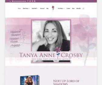 Tanyaannecrosby.com(New York Times & USA Today Bestselling Author) Screenshot