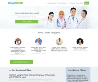 Tanyadok.com(Health 2.0 Platform) Screenshot