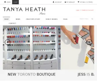 Tanyaheathcanada.com(Create an Ecommerce Website and Sell Online) Screenshot