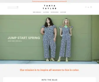 Tanyataylor.com(Tanya Taylor Clothing) Screenshot
