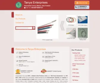 Tanyawires.com(Tanya Enterprises) Screenshot