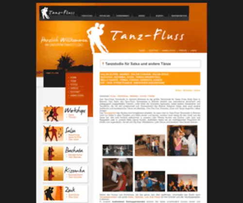 Tanz-Fluss.de(Salsa Tanzschule in Bremen) Screenshot