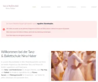 Tanz-Haber.de(Breites Programm an Kursen für Kinder & Erwachsene) Screenshot