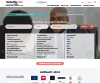 Tanzajob.com(Job Vacancies and Recruitment in Tanzania) Screenshot