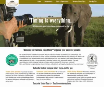 Tanzania-Expeditions.com(Tanzania Expeditions™) Screenshot