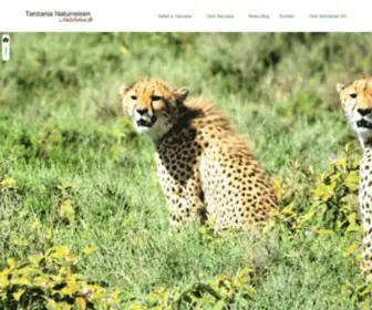 Tanzania-Naturreisen.com(Safari in Tanzania) Screenshot