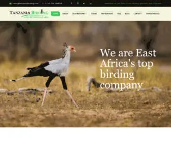 Tanzaniabirding.com(Tanzania Birding &amp; Beyond Safari) Screenshot