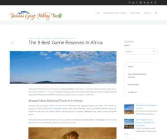 Tanzaniagroupholidaytours.com(Tanzania Group Holiday Tours) Screenshot