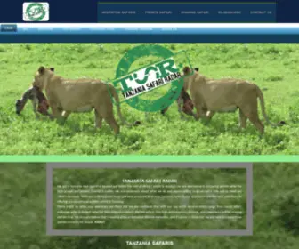 Tanzaniasafariradar.com(Tanzania Safari Radar offer) Screenshot