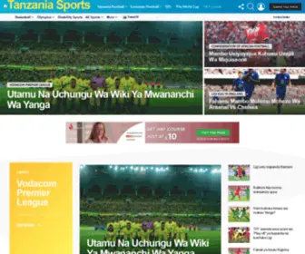 Tanzaniasports.com(Tanzania Sports) Screenshot