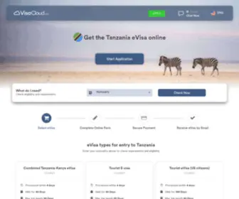 Tanzaniavisa.org(Tanzania Official eVisa) Screenshot