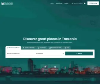 Tanzapages.net(Tanzania Business Directory) Screenshot