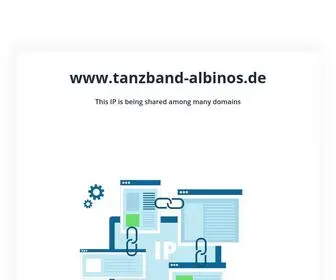 Tanzband-Albinos.de(Shared IP) Screenshot