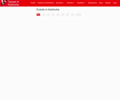 Tanzeninkarlsruhe.de(Tanzen in meiner Nähe) Screenshot