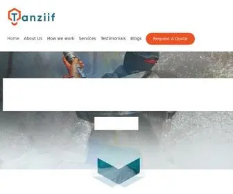 Tanziif.com(Professional Commercial Cleaning Services Dubai) Screenshot