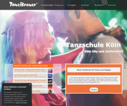 Tanzschule-Breuer-Koeln.de(Tanzschule Köln) Screenshot