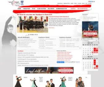 Tanzsportverband.at(Tanzsportverband) Screenshot