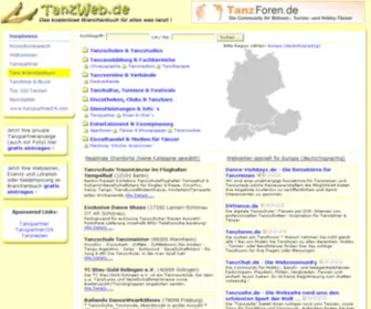 Tanzweb.de(Tanzweb) Screenshot