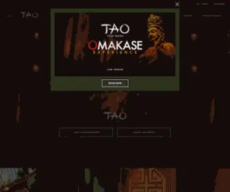 Taolasvegas.com(TAO Nightclub) Screenshot