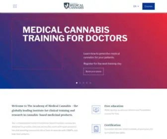 Taomc.org(The Academy of Medical Cannabis) Screenshot