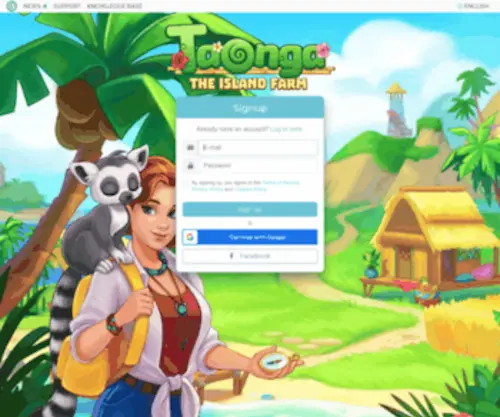 Taongafarm.com(The Island Farm) Screenshot