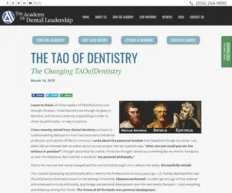 Taoofdentistry.com(The TAO of Dentistry) Screenshot