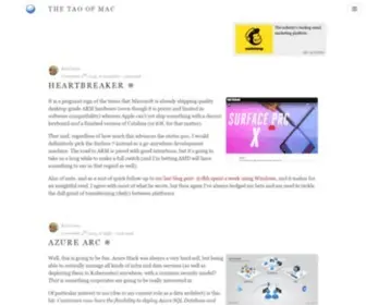 Taoofmac.com(The Tao of Mac) Screenshot
