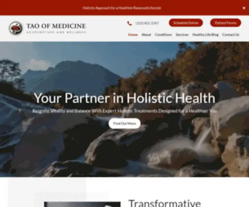 Taoofmedicine.com(Taoofmedicine) Screenshot