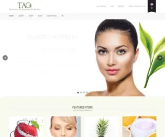 Taoskincare.com(Bio-Dynamic, Bio-Sustainable, Bio-Beautiful) Screenshot