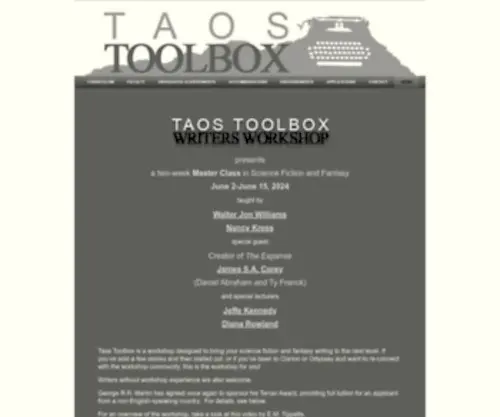 Taostoolbox.com(Taos Toolbox) Screenshot