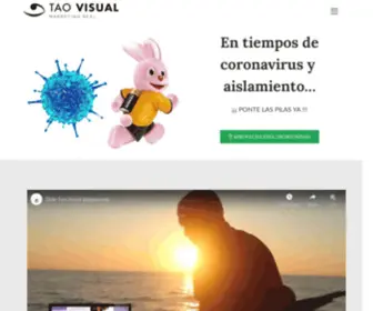 Taovisual.com(Páginas web menorca) Screenshot