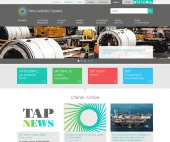 Tap-AG.it(Trans Adriatic Pipeline (TAP)) Screenshot