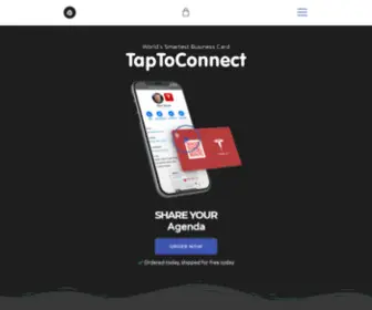 Tap-TO-Connect.com(The NFC & QR business card of today) Screenshot