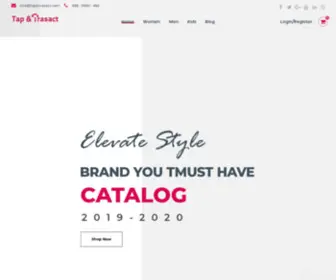 Tapandtrasact.com(Just another WordPress site) Screenshot