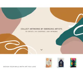 Tapart.io(Shop unique canvas and art prints for your home. 125+ Artists) Screenshot