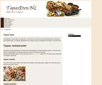 Tapaseten.nl(Tapas eten) Screenshot