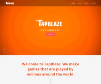 Tapblaze.com(Mobile Entertainment Apps) Screenshot