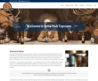 Tapbrewhub.com(Brew Hub Taproom: Come see us for delicious food and exclusive craft brews you can’t find anywhere else in Missouri) Screenshot