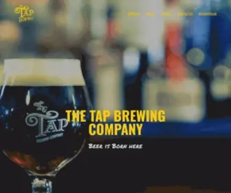 Tapbrewingcompany.com(The Tap Brewing Company) Screenshot