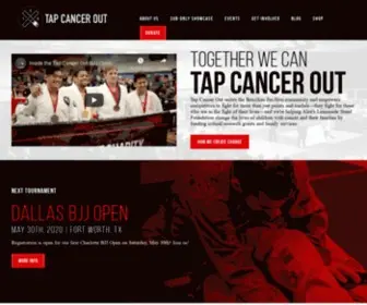 Tapcancerout.org(Tap Cancer Out) Screenshot