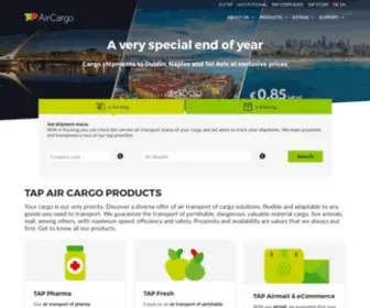 Tapcargo.com(TAP Air Cargo) Screenshot