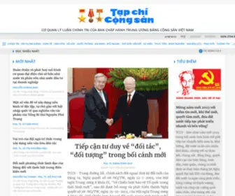 Tapchicongsan.org.vn(TRANG CHỦ) Screenshot