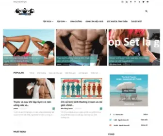 Tapchigym.org(TẠP CHÍ THỂ HÌNH) Screenshot