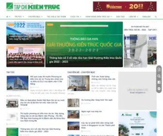 Tapchikientruc.com.vn(Tạp chí Kiến trúc) Screenshot