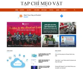 Tapchimeovat.com(Blog) Screenshot